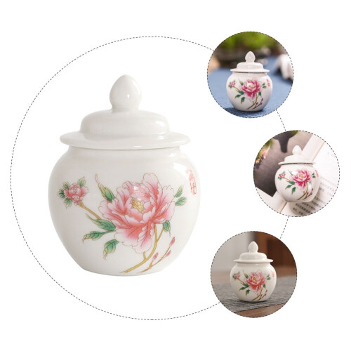 Ceramic Storage Canister with Airtight Lid, 50 ml 2