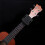 Μαύρο πιεστικό συγχορδιών Ukulele - Εργαλείο υποβοηθούμενης εκμάθησης για Ukulele 23 8