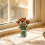 Mini Hand-Blown Glass Flower Bouquet with Vase – Spring 3