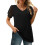 Γυναικεία Casual T-shirts με V λαιμόκοψη, Ελβετικές, Πουά, Φουσκωτές, Διαφανείς Μπλούζες 2