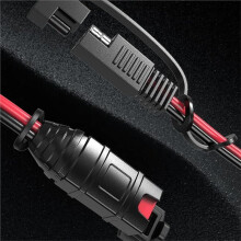 2-Pack 1FT SAE Extension Cord for Genius Battery Chargers, 14AWG Heavy Duty SAE Connector Cable,for Car