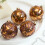 4 Pack Glass Christmas Ornaments, Irregular Ball Decor 5