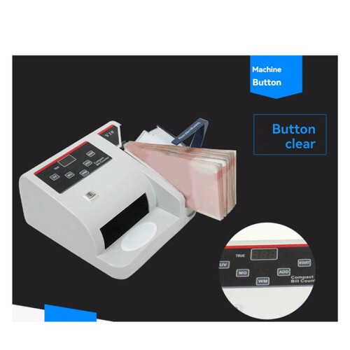 Compteur D'Argent Portable avec Détection UV//WM pour Plusieurs Devises PRISE UE 2