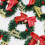 Mini-Bastelkränze, Mini-Weihnachtskränze, grüner Kunststoff, 10 Stück 6