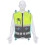High-Visibility Safety Vest with Reflective Strips and 7