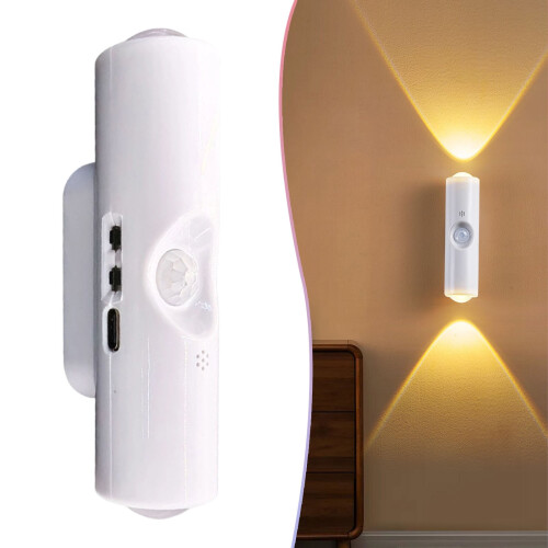 Applique murale LED rechargeable à détecteur de mouvement, 3 couleurs 1