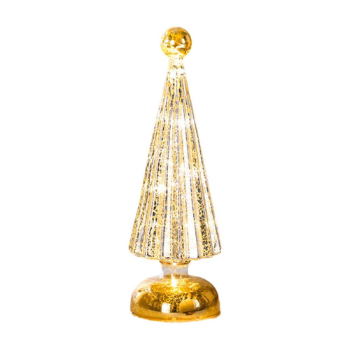 Glass Tabletop Christmas Tree Light - 10.6 in, 1