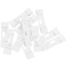 20Ud Pestañas De Metal Para Persianas Verticales Kit Reparación