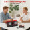Card Deck Box with Handle Magnetic Card Storage Box Top Side-Loading Deck Case Game Cards Box Red+Black 6