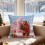 Christmas Pillow Covers 17.7x17.7 in Polyester with Hidden 5