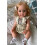 Bebê Reborn realista de 56 cm (22 polegadas), corpo inteiro em vinil, menina articulada, boneca realista com acessórios e brinquedo de 3