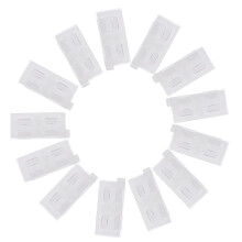 150Pièces Clips De Câbles Transparent Pour Extérieur