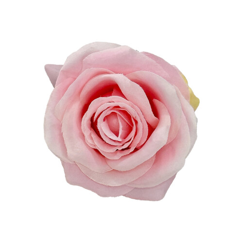 Teste di rose artificiali in seta multicolore, 24 pezzi 1