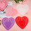 Heart-Shaped Paper Doilies Colorful 200-Pack 3