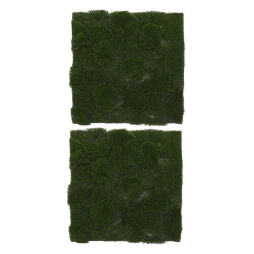 2Pièces Mousse Faux Vert Flexible Pour Artisanat DIY