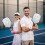Σετ κουπιών Pickleball από fiberglass με λουλούδια και 2 μπάλες και τσάντα – Συμβατό με 6