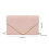 KEINXS damesclutch van PU-leer in roze 6