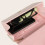 KEINXS damesclutch van PU-leer in roze 2