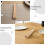 2Pcs Replacement Wooden Spatula Handle Light Yellow Anti-Scald Solid Wood Handle For Kitchen Utensils 3