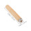 2Pcs Replacement Wooden Spatula Handle Light Yellow Anti-Scald Solid Wood Handle For Kitchen Utensils 6