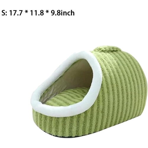 Codimu Warm Nest Frenchie Bed Small Soft Cozy Pet Cave 2