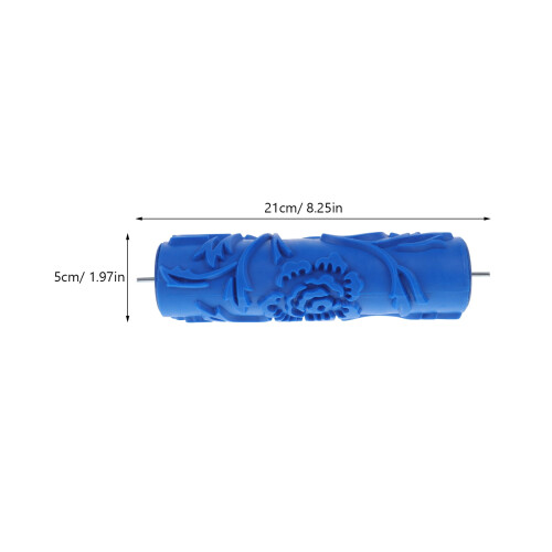 FRCOLOR Textured Patterned Paint Rollers for Walls Printing Cylinder 1
