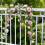 Guirnalda de rosas artificiales de seda de 3 m 2