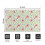 Χαλιά πόρτας Pioneer με floral print, πλενόμενα αντιολισθητικά χαλάκια εσωτερικού χώρου, 5