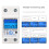 Din Rail Digital Single Phase Reset Zero  Meter KWh AC220V Electric Meter LCD Digital  Electric Meter 2