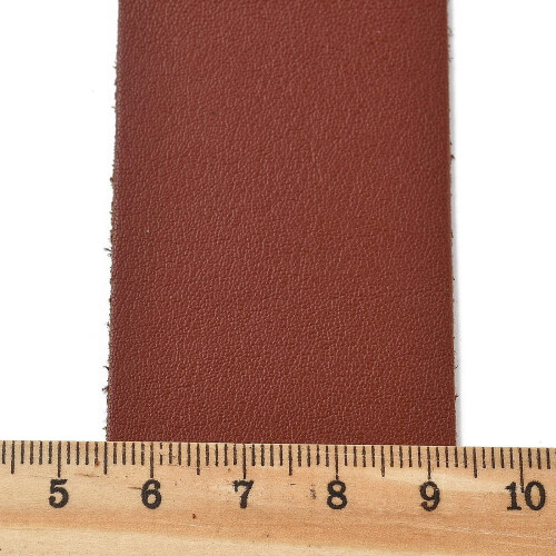 Δερμάτινο λουράκι Saddle Brown με πλάτος 37,5 χιλ., πάχος 1,2 χιλ., 2 μέτρα 2