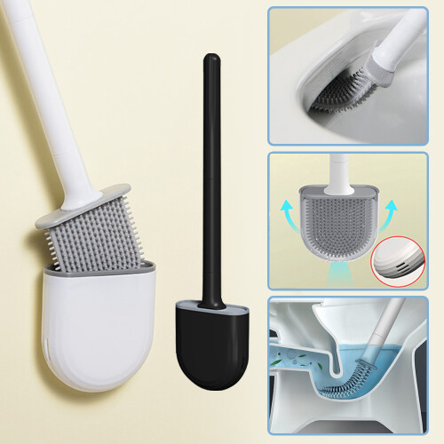 Toilettenbürste mit Halter TPU Black 1