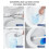 Toilettenbürste mit Halter TPU Black 6