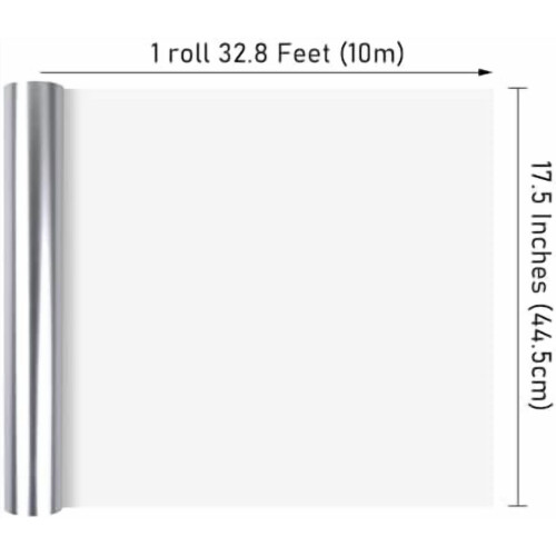 Matte Metallic Wrapping Paper 2 Rolls 44.5 cm x 10 m 1