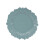 BalsaCircle 20 Dusty Blue Round 10" Plastic Dinner Plates Reef Design Disposable Tableware 2