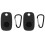 2 Pieces Tile Mate Tracker Case Tiles Cover Accessory Key Holder Keychain Black 6