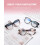 Γυαλιά ανάγνωσης Oprah Style3Pack, τετράγωνα, μεγάλα, με ελατήριο, μπλε, για γυναίκες που 5
