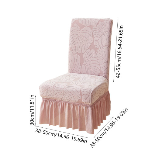Coprisedia in tessuto jacquard spesso, stile gonna 2
