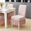 Coprisedia in tessuto jacquard spesso, stile gonna 6