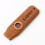 Mahogany kazoo wind instrument with membrane 5