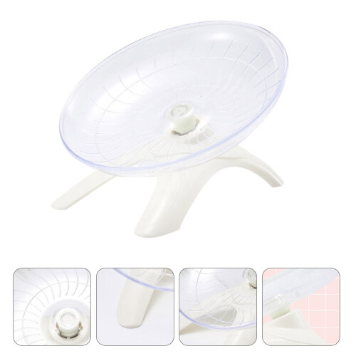 Roue d'exercice pour hamster, soucoupe volante pour petits animaux de compagnie 2