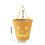 Halloween Candy Tote Bag Canvas Pumpkin Print 3