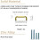 Brushed Gold Drawer Pulls 76mm Center-to-Center 6-Pack 3