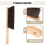 Brush Light Brown Wood Bristles 2Pcs 14In Long Handle 3