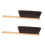 Brush Light Brown Wood Bristles 2Pcs 14In Long Handle 7