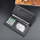 Men's Slim Long Bifold Wallet with ID Window and Multiple 5