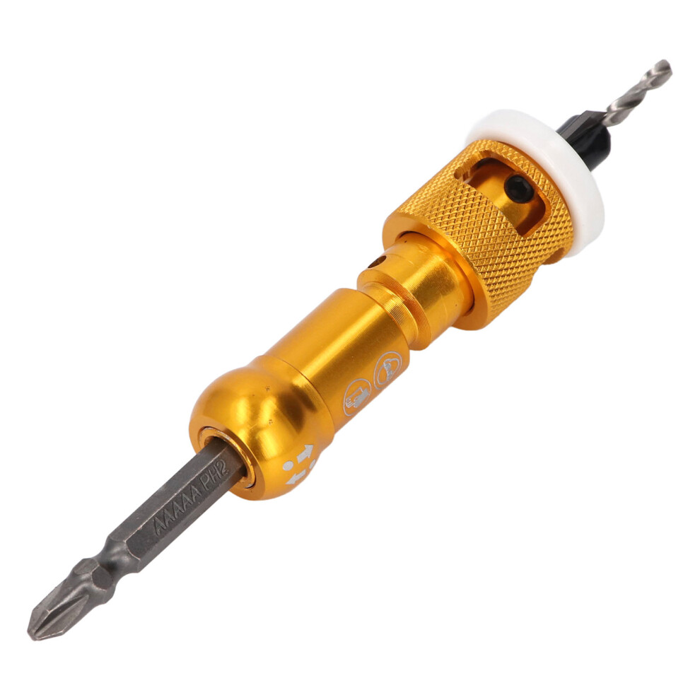 Adjustable Depth Countersink Bits 5 Pack For Wood 82 Degree Screw Countersunk 6901384828935