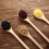 4 Wooden Mixing Spoons 13 Inch Long Handle 3