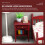 Table de chevet vintage en bois : Mini table de nuit 2