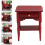 Table de chevet vintage en bois : Mini table de nuit 5
