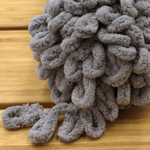 Garn Fun Finger Loops Garn - Jumbo Polyester - 100g/Nøgle - 2 Nøgler 2